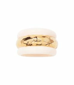 Aurélie Bidermann Bague Nazca Ivoire