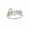 NAVA JOAILLERIE Bague Rock Total Diamants Or Blanc