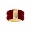 Aurélie Bidermann Bague Katt MM Bordeaux