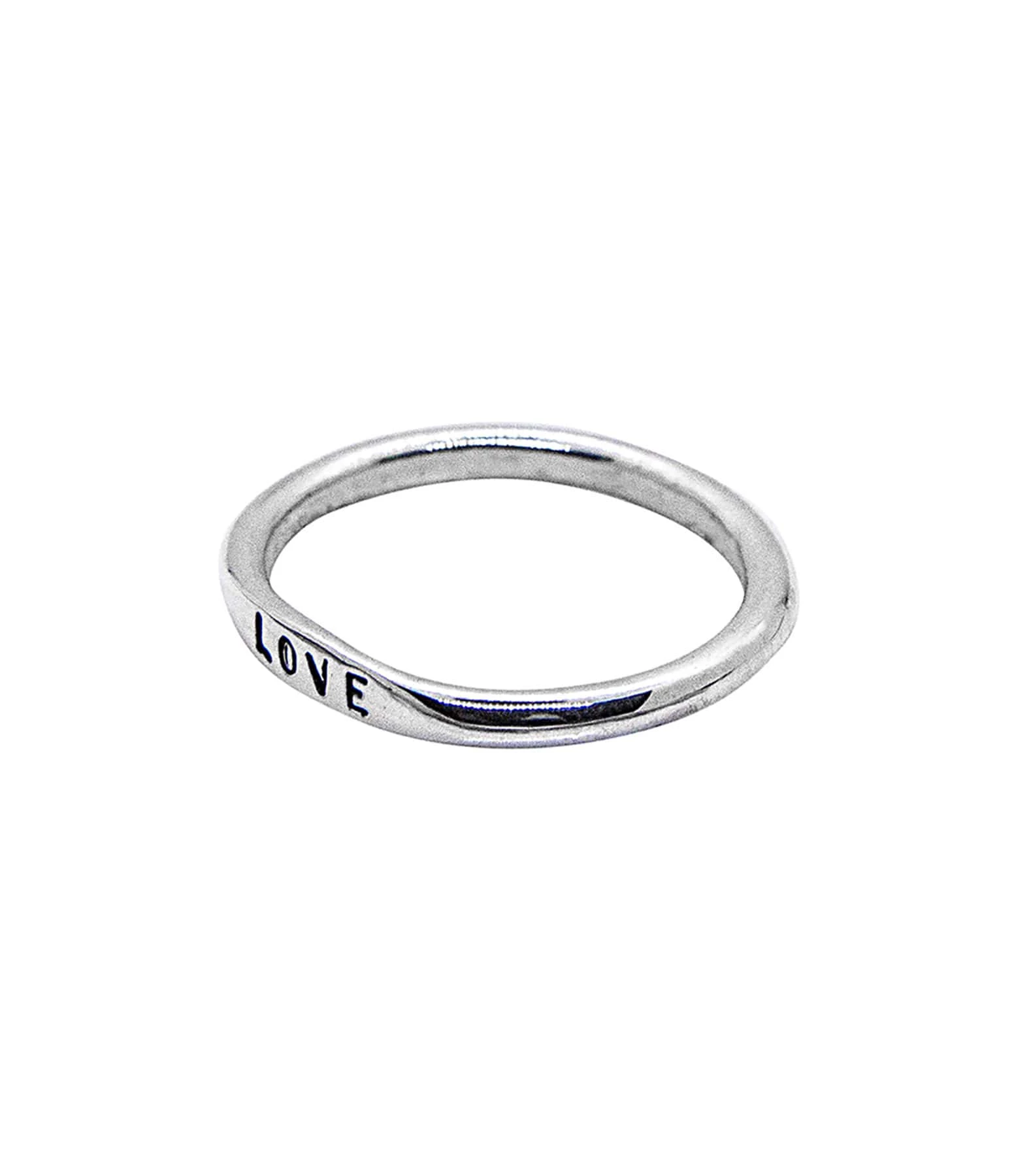 SERGE THORAVAL Bague Love 2 Argent 2 SERGE THORAVAL Bague Love 2 Argent – Image 2