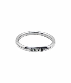 SERGE THORAVAL Bague Love 2 Argent