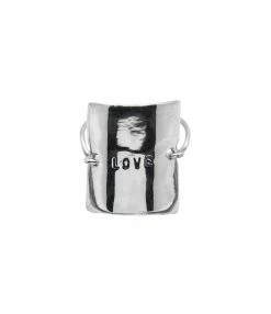 SERGE THORAVAL Bague Love Argent