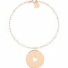 Ginette NY Bracelet Donut Chaîne Or Rose