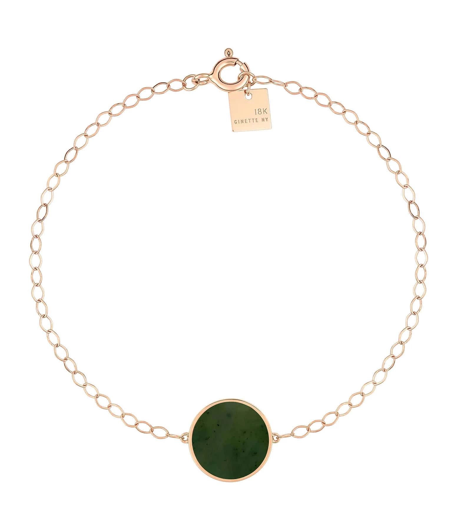 Ginette NY Bracelet Ever Disc Jade Or Rose 1 Ginette NY Bracelet Ever Disc Jade Or Rose