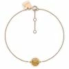 Ginette NY Bracelet Ever Mini Disc Jaspe Or Rose