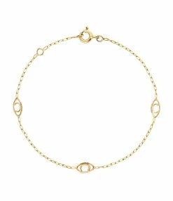 CHARLET Bracelet Iris Forçat Or Jaune