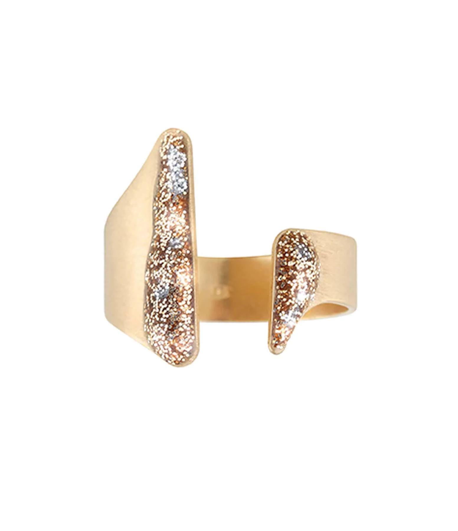 LSONGE Bague Eclat Kate Argent Doré 1 LSONGE Bague Eclat Kate Argent Doré