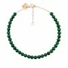 Ginette NY Bracelet Mini Maria Malachite Or Rose