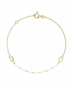 CHARLET Bracelet Massilia Trilogie Or Jaune