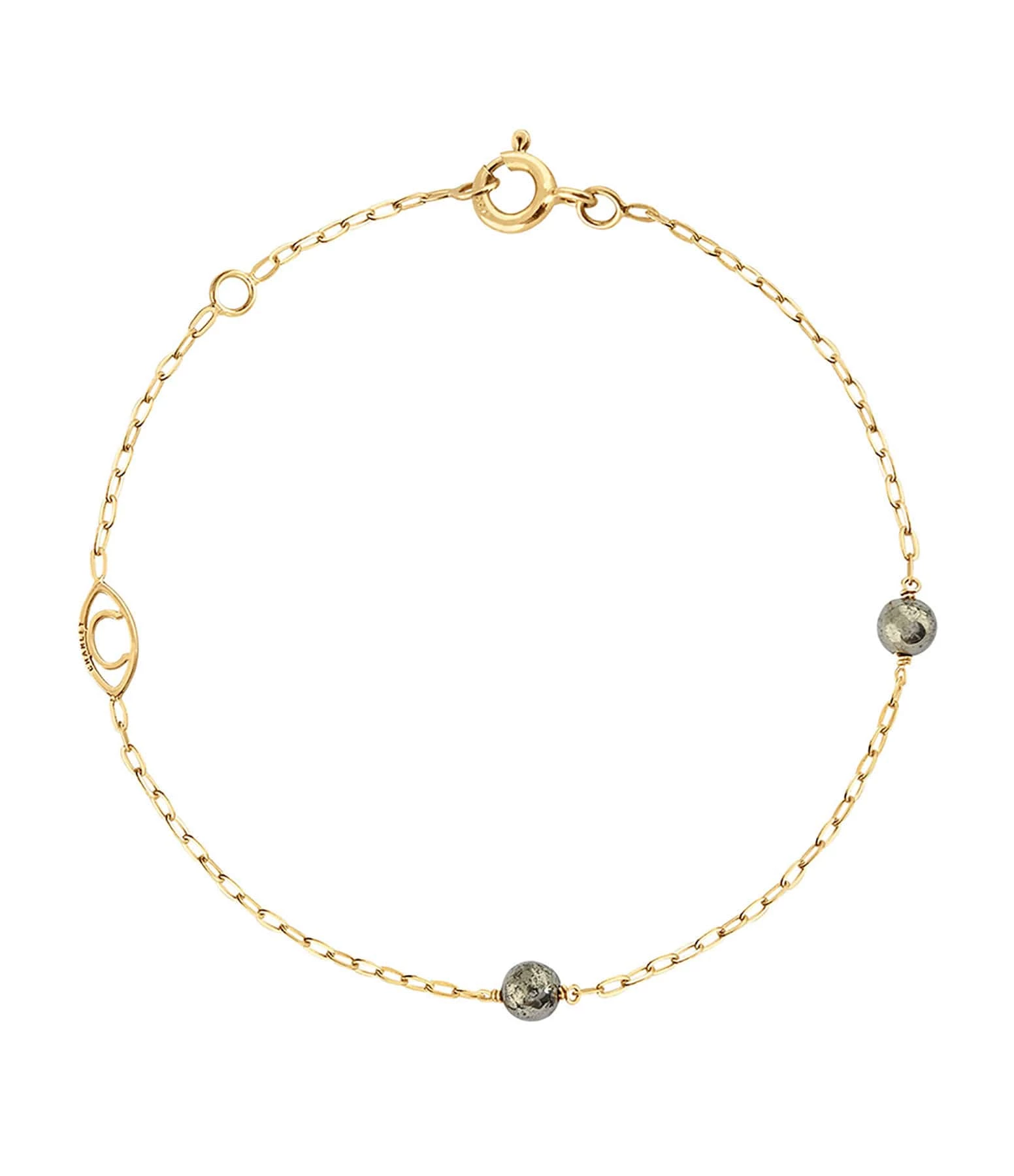 CHARLET Bracelet Massilia Pyrite Or Jaune 1 CHARLET Bracelet Massilia Pyrite Or Jaune