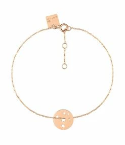 Ginette NY Bracelet Milky Way Disc Or Rose