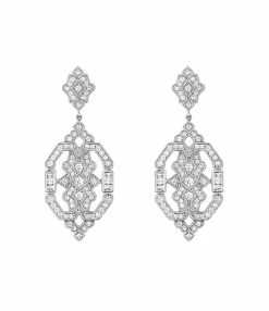 STONE PARIS Boucles D'oreilles Garbo Or Diamants