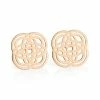 Ginette NY Boucles D'oreilles Purity Or Rose