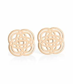 Ginette NY Boucles D'oreilles Purity Or Rose