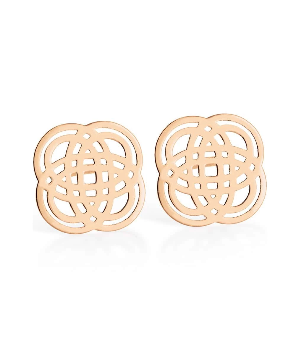 Ginette NY Boucles D'oreilles Purity Or Rose 1 Ginette NY Boucles D'oreilles Purity Or Rose
