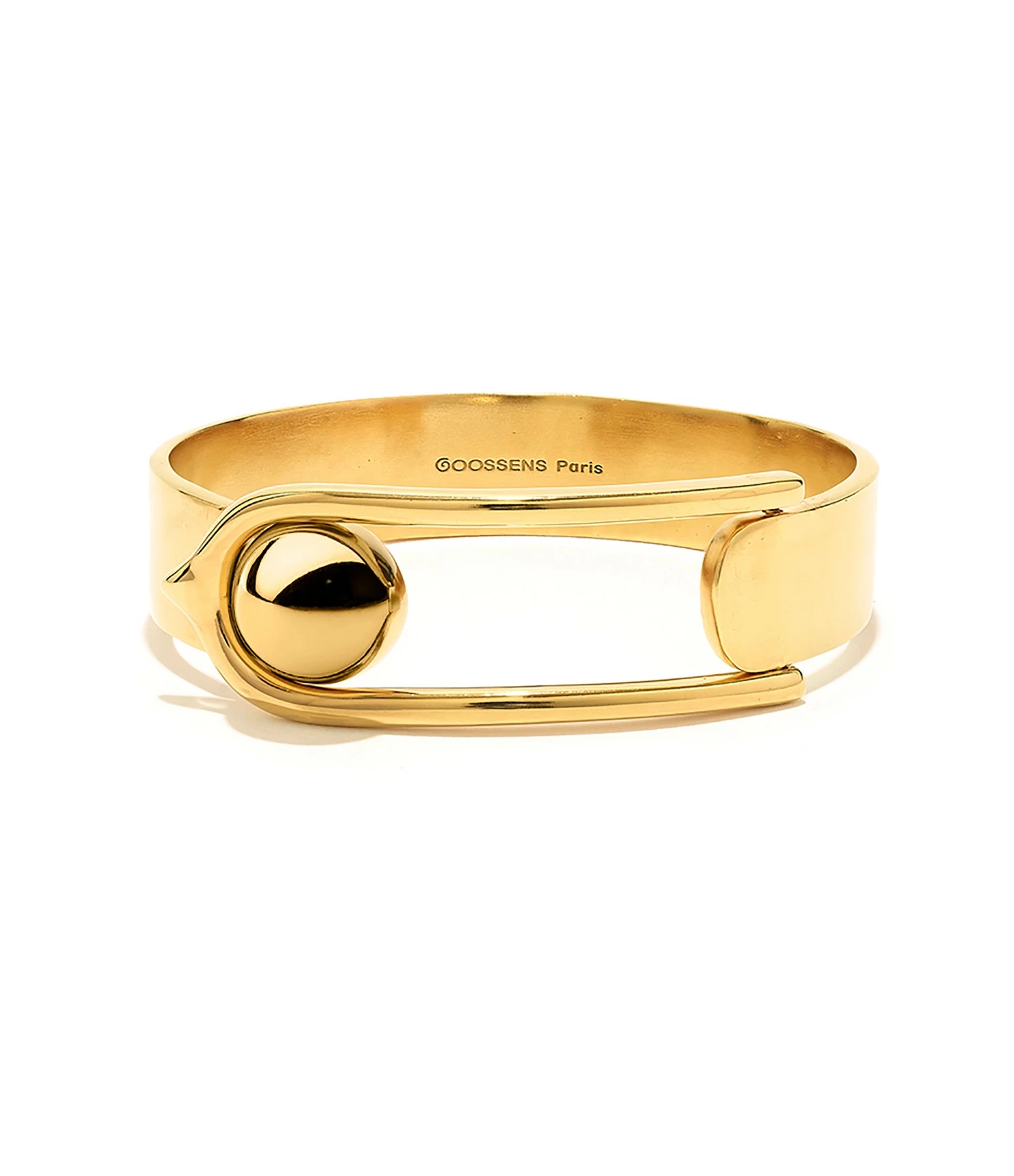 GOOSSENS PARIS Manchette Boucle GM Doré 1 GOOSSENS PARIS Manchette Boucle GM Doré