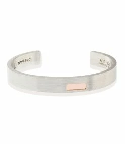 NAVA JOAILLERIE Jonc Ulysse Homme Or Rose, Personnalisable