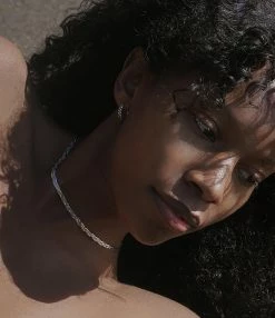 Pamela Love Collier Chevrons Fin Argent -COLLIERS Shop braidedchainthin silver 1 600x