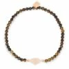 Ginette NY Bracelet Ajna Œil De Tigre Or Rose, Collection Twenty