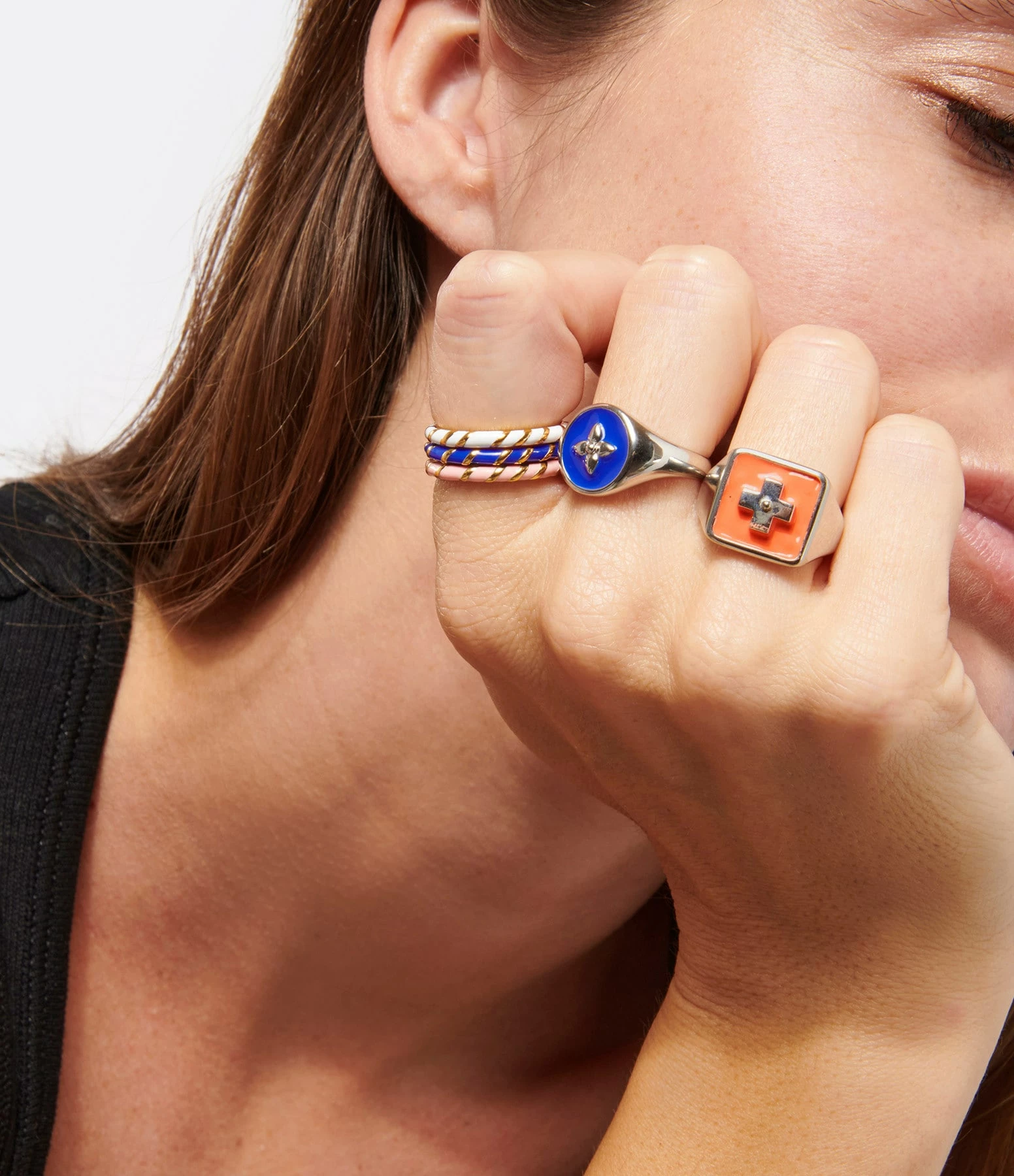 CABIROL Bague Aimée Vermeil Peau D'Ange 2 CABIROL Bague Aimée Vermeil Peau D'Ange – Image 2