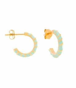 CABIROL Créoles Aimée Vermeil Jade