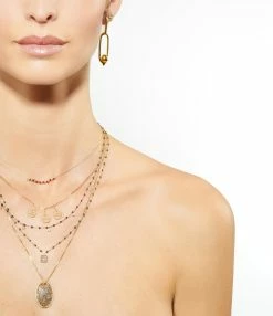 GIGI CLOZEAU Pendentif Pirate Trésor Diamants Or Jaune -COLLIERS Shop calque 8 1