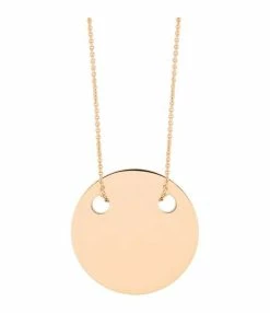 Ginette NY Collier Disc Or Rose Mini