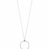 Ginette NY Collier Circles Mini Or Blanc