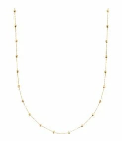 CHARLET Chaîne Massilia Boule Or Jaune, 40 Cm