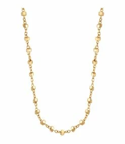 CHARLET Chaîne Maille Diamantée Or Jaune, 40 Cm