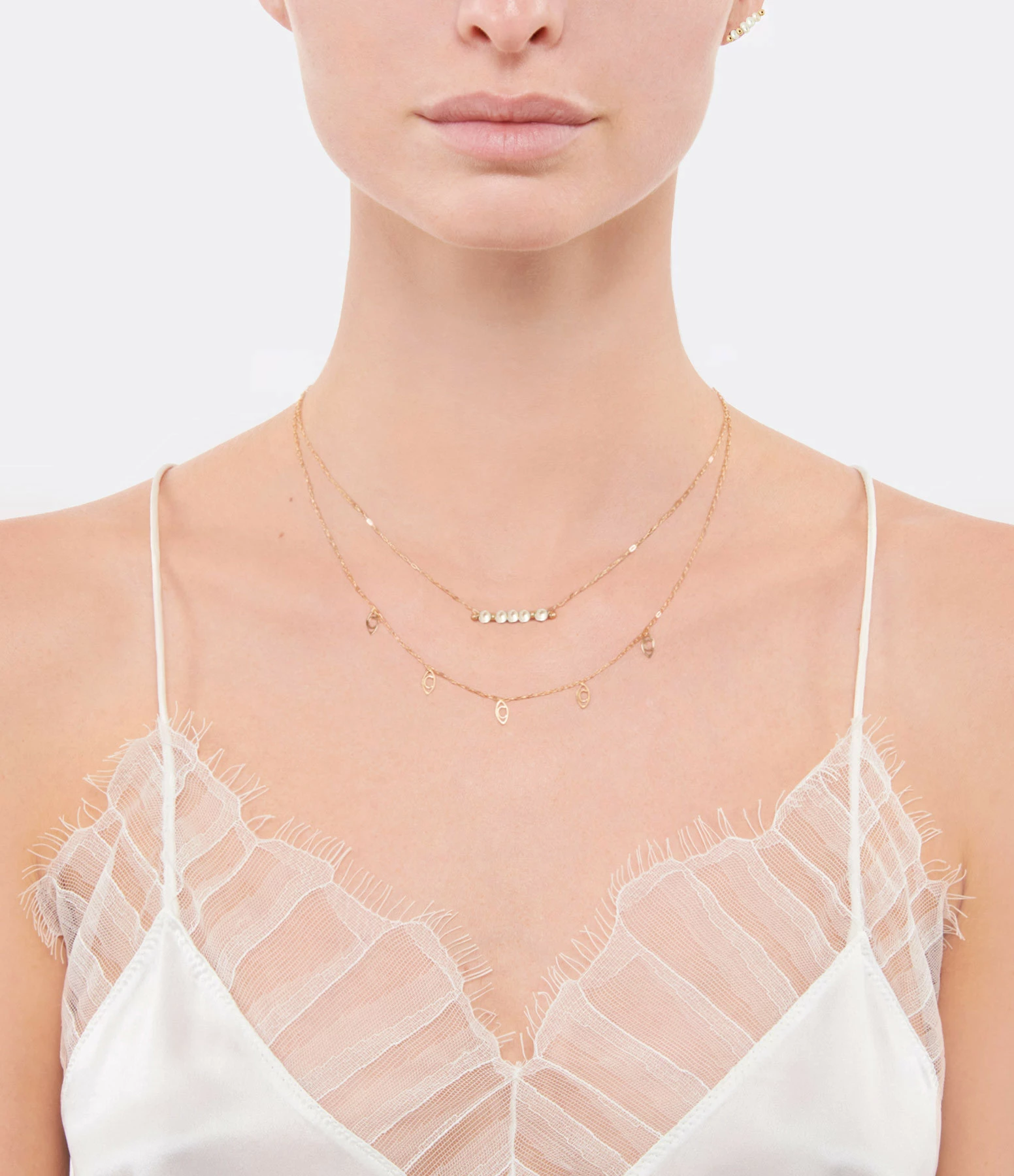 CHARLET Collier Origines Perles D'Eau Douce Or Jaune 2 CHARLET Collier Origines Perles D'Eau Douce Or Jaune – Image 2