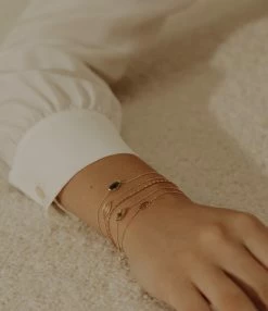 CHARLET Bracelet Diamantée Or Jaune -COLLIERS Shop charl look20221129 305423