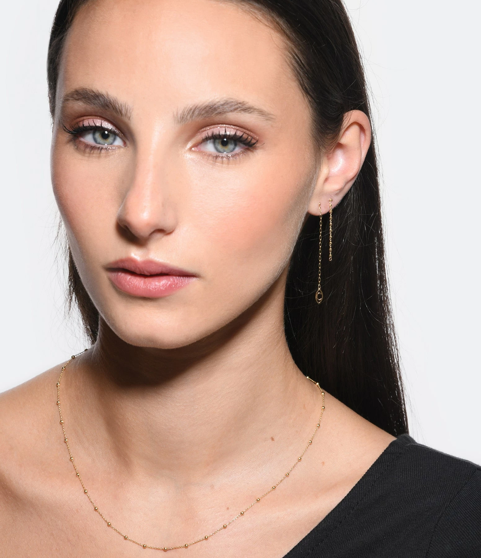 CHARLET Chaîne Massilia Boule Or Jaune, 45 Cm 2 CHARLET Chaîne Massilia Boule Or Jaune, 45 Cm – Image 2