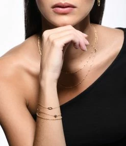 CHARLET Bracelet Diamantée Or Jaune -COLLIERS Shop charl look20221129 94 2