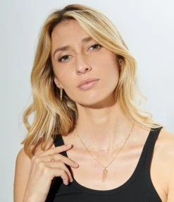 CHARLET Chaîne Massilia Boule Or Jaune, 40 Cm 5 CHARLET Chaîne Massilia Boule Or Jaune, 40 Cm -COLLIERS Shop charl look20230119 70