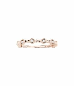STONE PARIS Bague Charmante Or Diamants -COLLIERS Shop charmante wedding ring or rose et diamants 1 1
