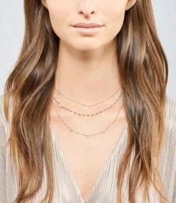 GIGI CLOZEAU Collier 3 Diamants Gigi Or -COLLIERS Shop clozb look20190515 3033diamants