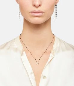 GIGI CLOZEAU Collier Miss Gigi Perles Résine Or Diamant -COLLIERS Shop clozb look20191114 256