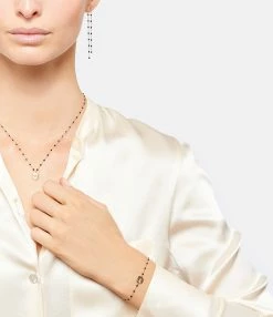 GIGI CLOZEAU Collier Miss Gigi Perles Résine Or Diamant -COLLIERS Shop clozb look20191114 259