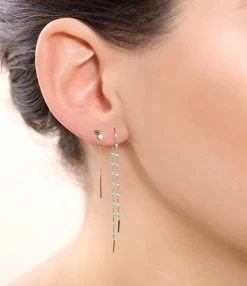 GIGI CLOZEAU Boucles D'oreilles Résine Double Puce -COLLIERS Shop clozb look20200617 2023