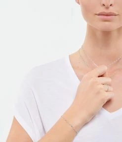 GIGI CLOZEAU Bracelet Perles Résine Bleu Or Rose, Exclusivité Lulli -COLLIERS Shop clozb look20210402 171