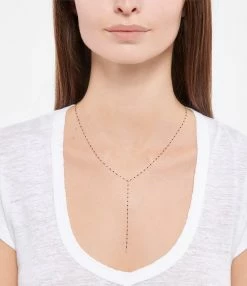 GIGI CLOZEAU Sautoir Chapelet Mini Perles Résine Or 1 Diamant 11 GIGI CLOZEAU Sautoir Chapelet Mini Perles Résine Or 1 Diamant -COLLIERS Shop clozb look20211109 77