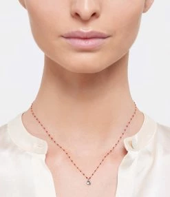 GIGI CLOZEAU Pendentif Lucky Cœur Or Blanc -COLLIERS Shop clozb look20221116 20200124