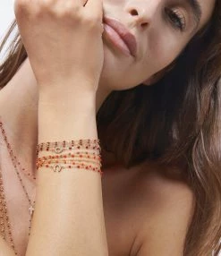 GIGI CLOZEAU Bracelet Perles Résine Or, 17 Cm 23 GIGI CLOZEAU Bracelet Perles Résine Or, 17 Cm -COLLIERS Shop clozb look20221116 447 1