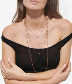 GIGI CLOZEAU Sautoir Perles Résine Or, 86 Cm -COLLIERS Shop clozb look20221116 514