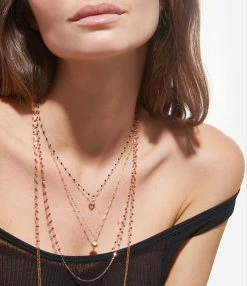 GIGI CLOZEAU Pendentif Lucky Cœur Or Jaune -COLLIERS Shop clozb look20221116 517 2