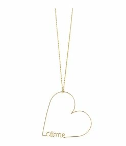 ATELIER PAULIN Collier Mini Cœur Aime Gold Filled