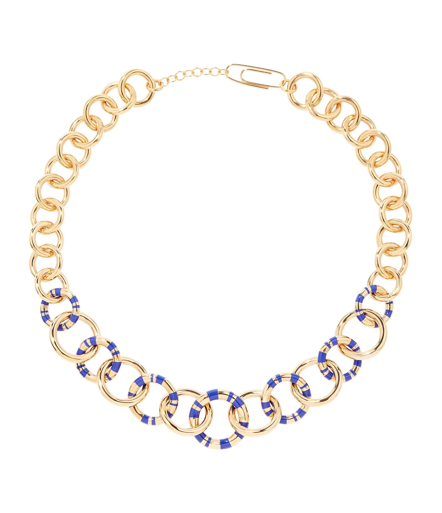 Aurélie Bidermann Collier Positano XL Bleu 1 Aurélie Bidermann Collier Positano XL Bleu