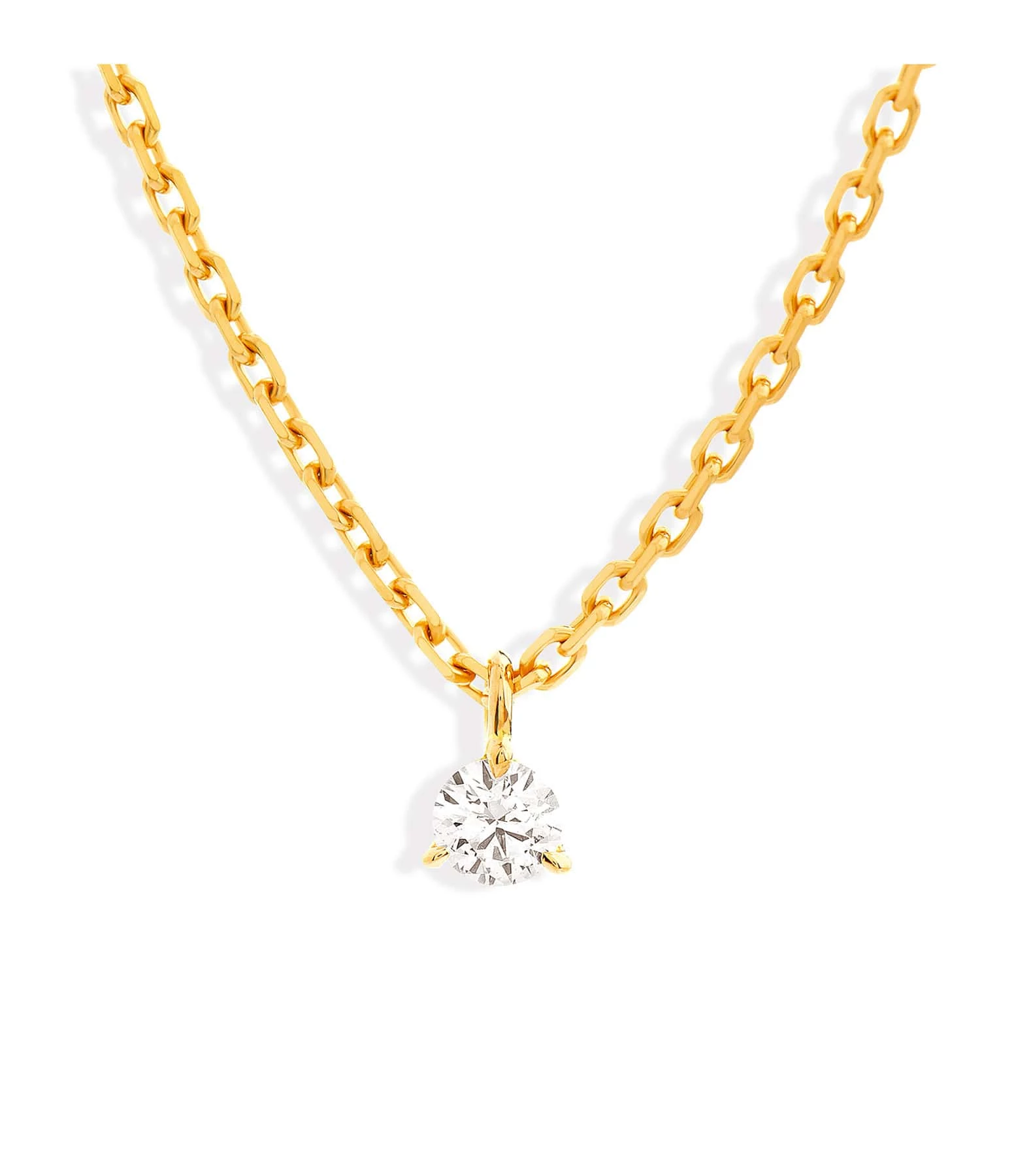 NAVA JOAILLERIE Collier Diana Diamants Or Jaune 1 NAVA JOAILLERIE Collier Diana Diamants Or Jaune