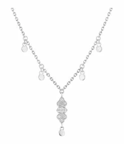 STONE PARIS Collier Plein Soleil Or Blanc Diamants
